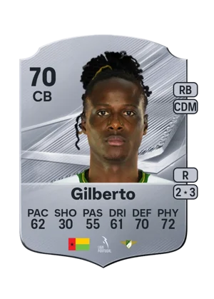 Gilberto - 70 - Rare EA FC 27 card