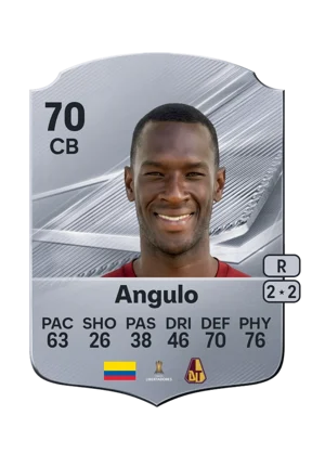 Angulo - 70 - Rare EA FC 27 card