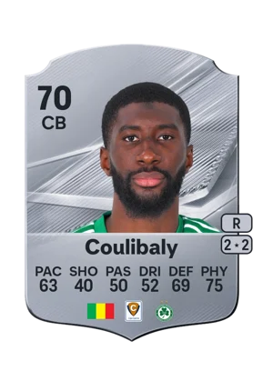 Coulibaly - 70 - Rare EA FC 27 card