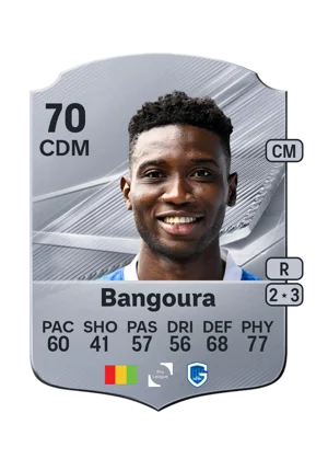 Bangoura - 70 - Rare EA FC 27 card