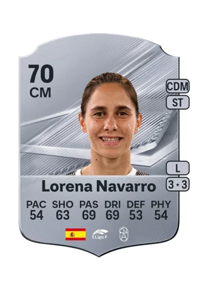 Lorena Navarro - 70 - Rare EA FC 27 card