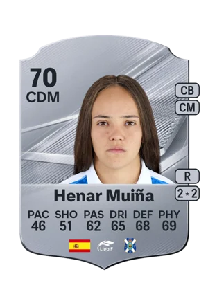 Henar Muiña - 70 - Rare EA FC 27 card