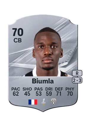 Biumla - 70 - Rare EA FC 27 card