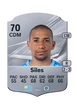 Siles - 70 - Rare EA FC 27 card