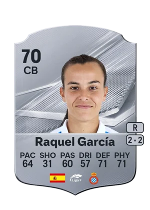 Raquel García - 70 - Rare EA FC 27 card