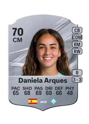 Daniela Arques - 70 - Rare EA FC 27 card