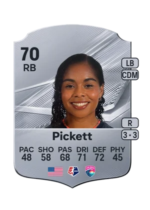 Pickett - 70 - Rare EA FC 27 card