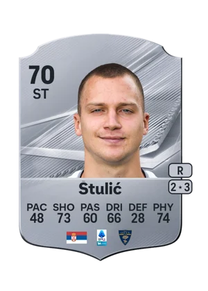 Štulić - 70 - Rare EA FC 27 card