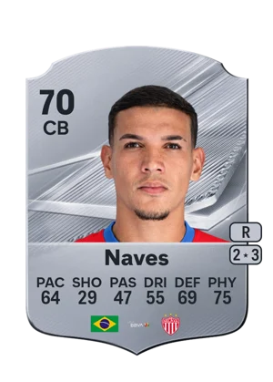 Naves - 70 - Rare EA FC 27 card