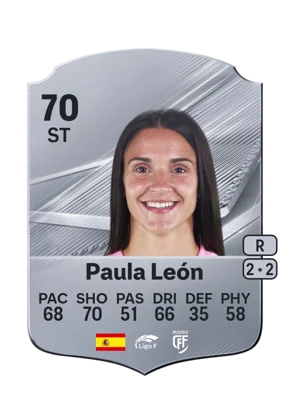 Paula León - 70 - Rare EA FC 27 card