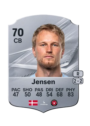 Jensen - 70 - Rare EA FC 27 card