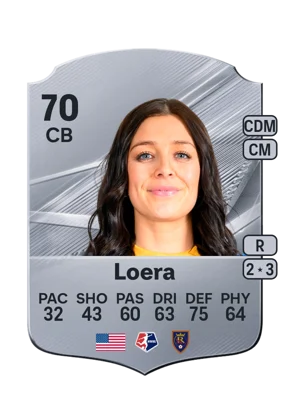 Loera - 70 - Rare EA FC 27 card