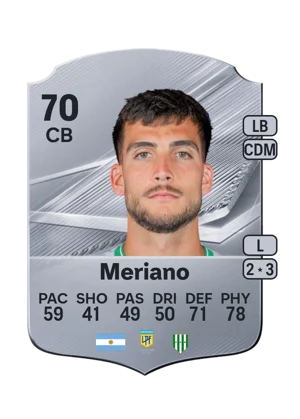 Meriano - 70 - Rare EA FC 27 card