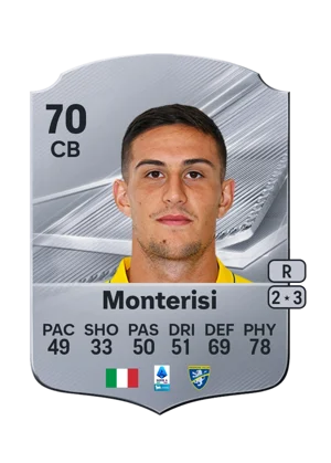 Monterisi - 70 - Rare EA FC 27 card