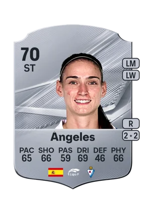 Ángeles - 70 - Rare EA FC 27 card