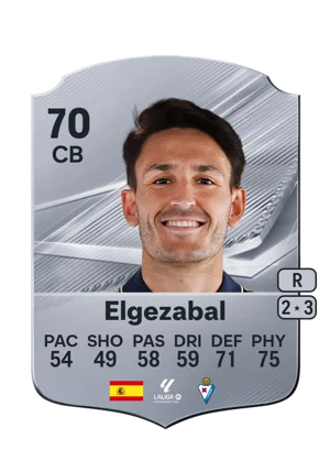 Elgezabal - 70 - Rare EA FC 27 card