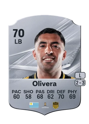 Olivera - 70 - Rare EA FC 27 card