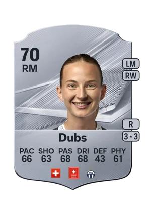 Dubs - 70 - Rare EA FC 27 card