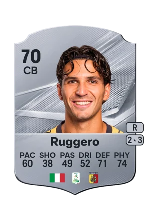 Ruggero - 70 - Rare EA FC 27 card