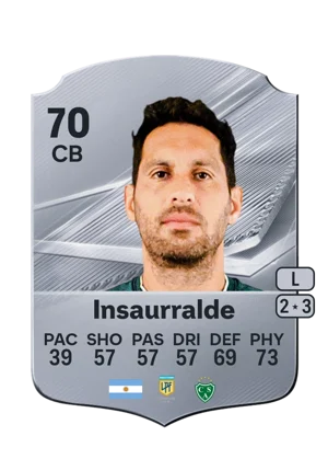 Insaurralde - 70 - Rare EA FC 27 card