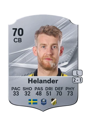 Helander - 70 - Rare EA FC 27 card