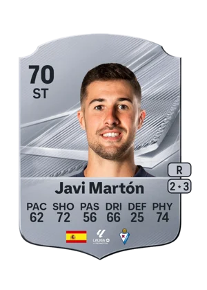Javi Martón - 70 - Rare EA FC 27 card
