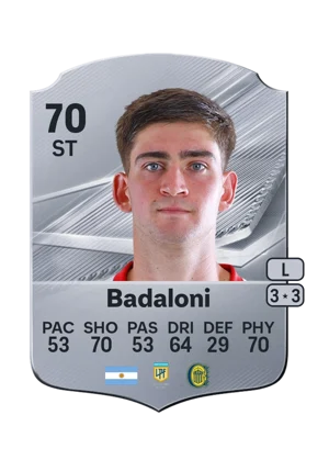 Badaloni - 70 - Rare EA FC 27 card