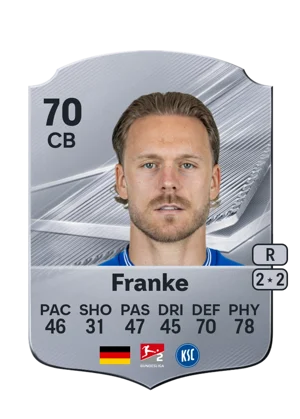 Franke - 70 - Rare EA FC 27 card