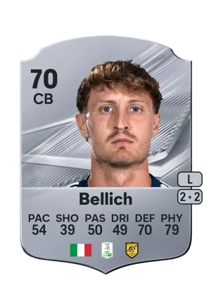 Bellich - 70 - Rare EA FC 27 card