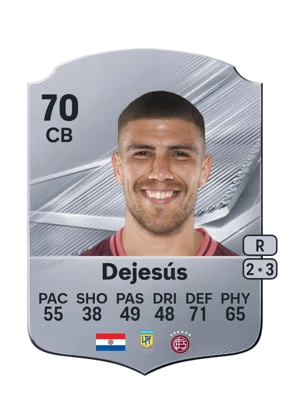 Dejesús - 70 - Rare EA FC 27 card