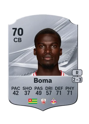 Boma - 70 - Rare EA FC 27 card