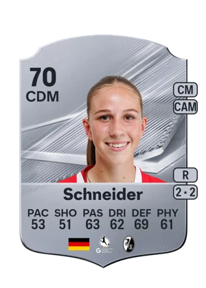 Schneider - 70 - Rare EA FC 27 card