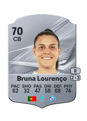 Bruna Lourenço - 70 - Rare EA FC 27 card