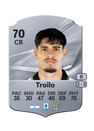Troilo - 70 - Rare EA FC 27 card