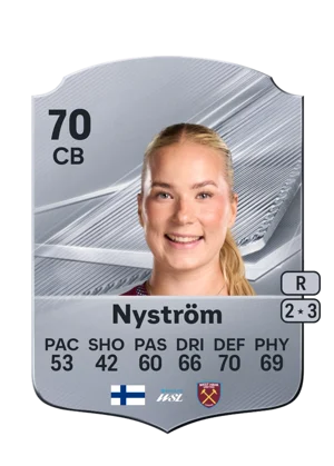 Nyström - 70 - Rare EA FC 27 card
