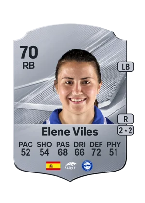 Elene Viles - 70 - Rare EA FC 27 card