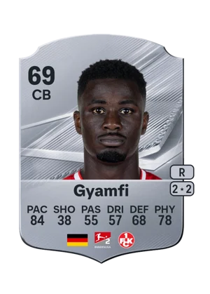 Gyamfi - 69 - Rare EA FC 27 card