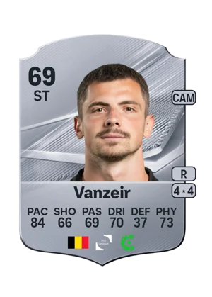 Vanzeir - 69 - Rare EA FC 27 card