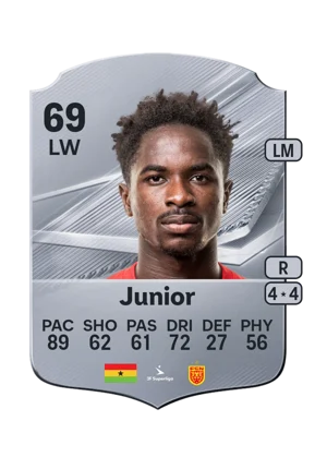 Junior - 69 - Rare EA FC 27 card