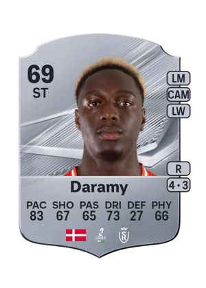Daramy - 69 - Rare EA FC 27 card