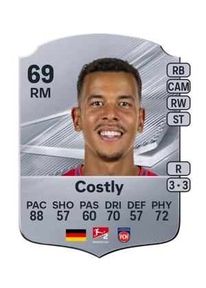 Costly - 69 - Rare EA FC 27 card