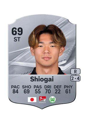 Shiogai - 69 - Rare EA FC 27 card