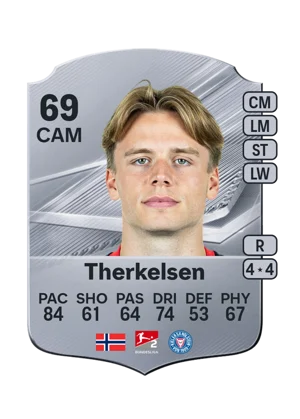 Therkelsen - 69 - Rare EA FC 27 card