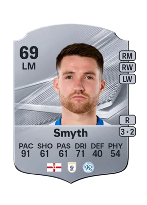 Smyth - 69 - Rare EA FC 27 card