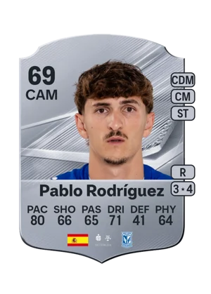 Pablo Rodríguez - 69 - Rare EA FC 27 card