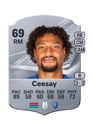Ceesay - 69 - Rare EA FC 27 card