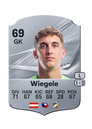 Wiegele - 69 - Rare EA FC 27 card