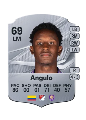 Angulo - 69 - Rare EA FC 27 card