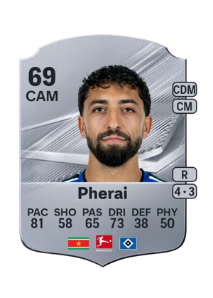 Pherai - 69 - Rare EA FC 27 card