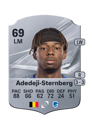 Adedeji-Sternberg - 69 - Rare EA FC 27 card